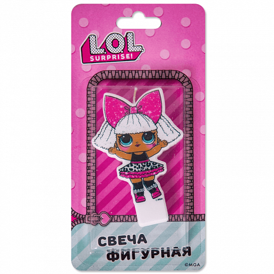 Свеча фигурная для торта LOL Свеча фигурная для торта LOL