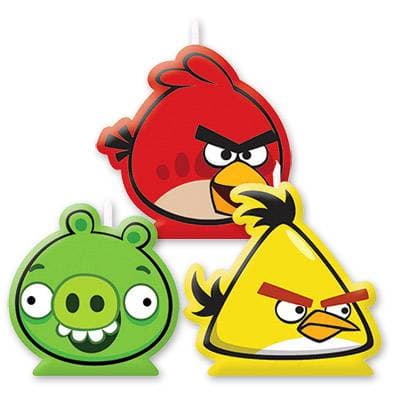 Свечи Angry Birds д/торта