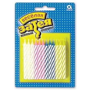 Свечи д/торта ассорти 24шт/V Свечи д/торта ассорти 24шт/V