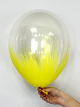 Т Браш 12" Жёлтый, кристалл