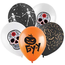 Т Шар 12" /30 см Хэллоуин, ассорти