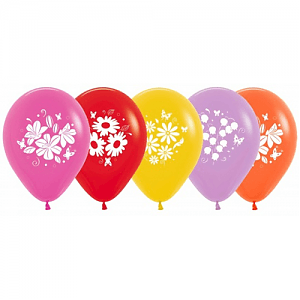 Т Шар 12 Цветущий сад(4 дизайнов)Ассорти Пастель Т Шар 12 Цветущий сад(4 дизайнов)Ассорти Пастель