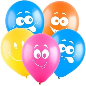 Т Шар 12 Забавные Мордашки(4 дизайнов)Ассорти Пастель