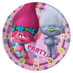 Тарелка 20см Тролли/8шт