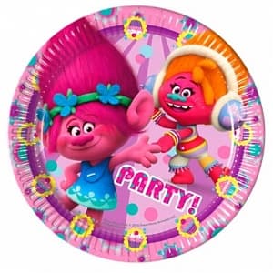 Тарелка 23см Тролли/8шт Тарелка 23см Тролли/8шт