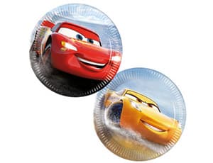Тарелка бум Тачки Легенда 20см/8шт/ Тарелка бум Тачки Легенда 20см/8шт/