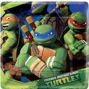 Тарелка Черепашки-Ниндзя 25см 8шт/А Тарелка Черепашки-Ниндзя 25см 8шт/А