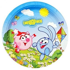 Тарелка Смешарики 17см 8шт/А Тарелка Смешарики 17см 8шт/А