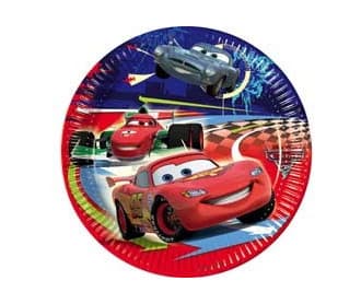 Тарелки Тачки 2 8шт 20см Тарелки Тачки 2 8шт 20см