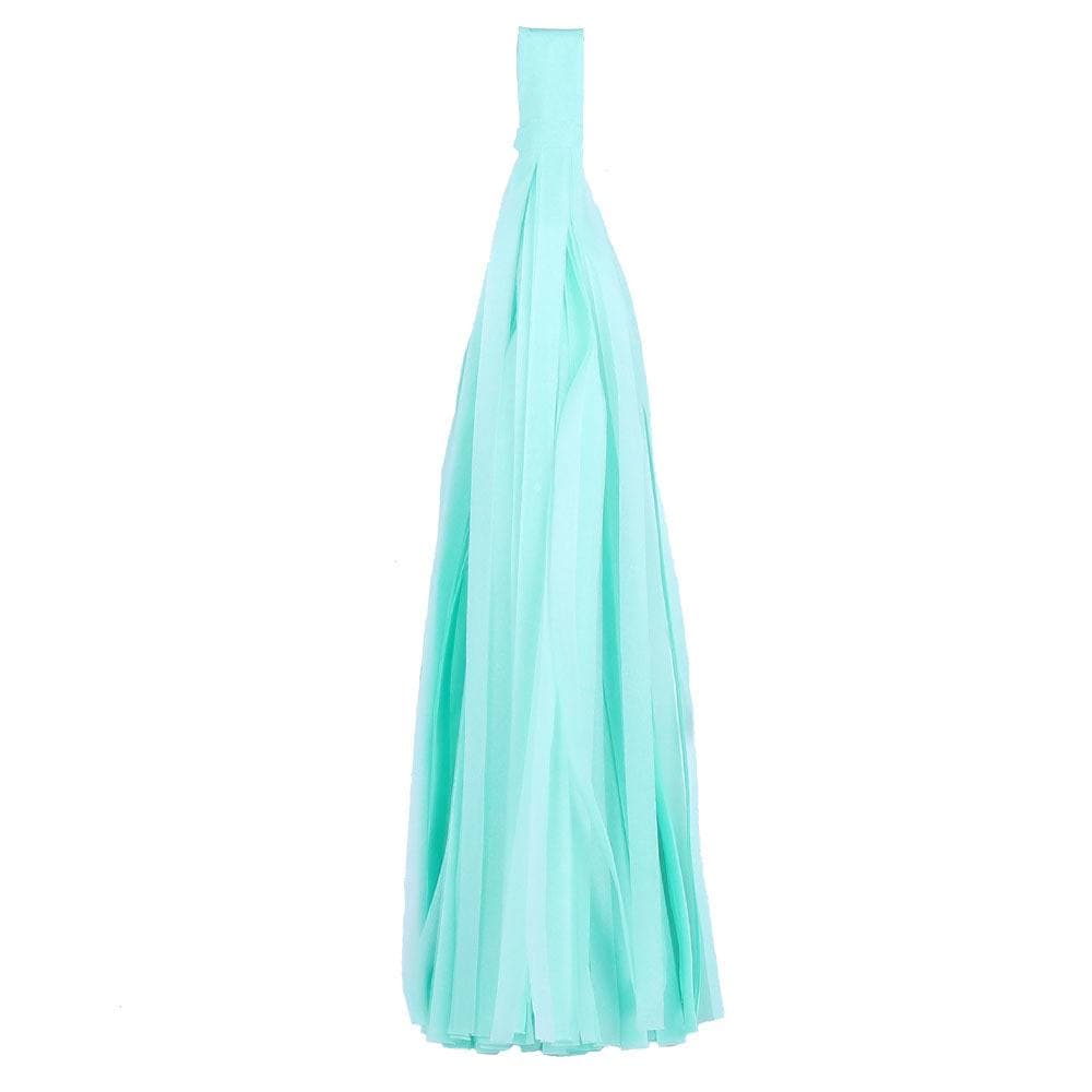 Тассел лента бирюзовый, 1 кисточка