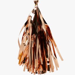 Тассел лента розовое золото, 1 кисточка