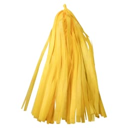 Тассел лента желтая, 1 кисточка