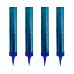 Тортовая свеча ""Фонтан"" Голубое пламя 10 см, 30 сек. / 4 шт. /