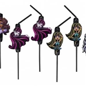 Трубочка д/кокт Monster High /8шт/