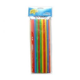 Трубочка д/коктейля разноцв /50шт/