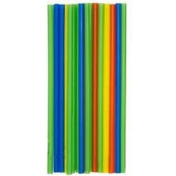 Трубочка д/коктейля разноцв d8мм /50шт/