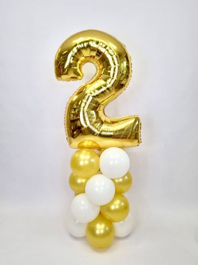 Цифра на стойке с воздухом Цифра на стойке с воздухом