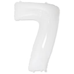 Цифры 100 см белые 7