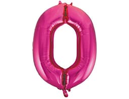 Цифры 100 см Фуксия 0