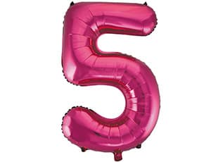 Цифры 100 см фуксия 5 Цифры 100 см фуксия 5