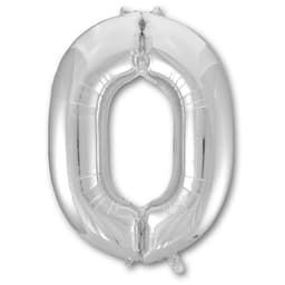 Цифры 100 см серебро 0