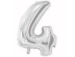 Цифры 65 см серебро 4