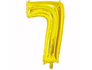 Цифры 65 см золото 7 Цифры 65 см золото 7