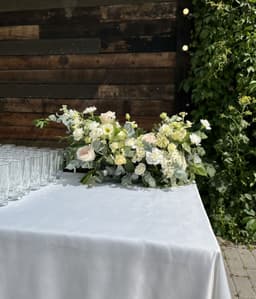 Цветочные композиции «vanila wedding»