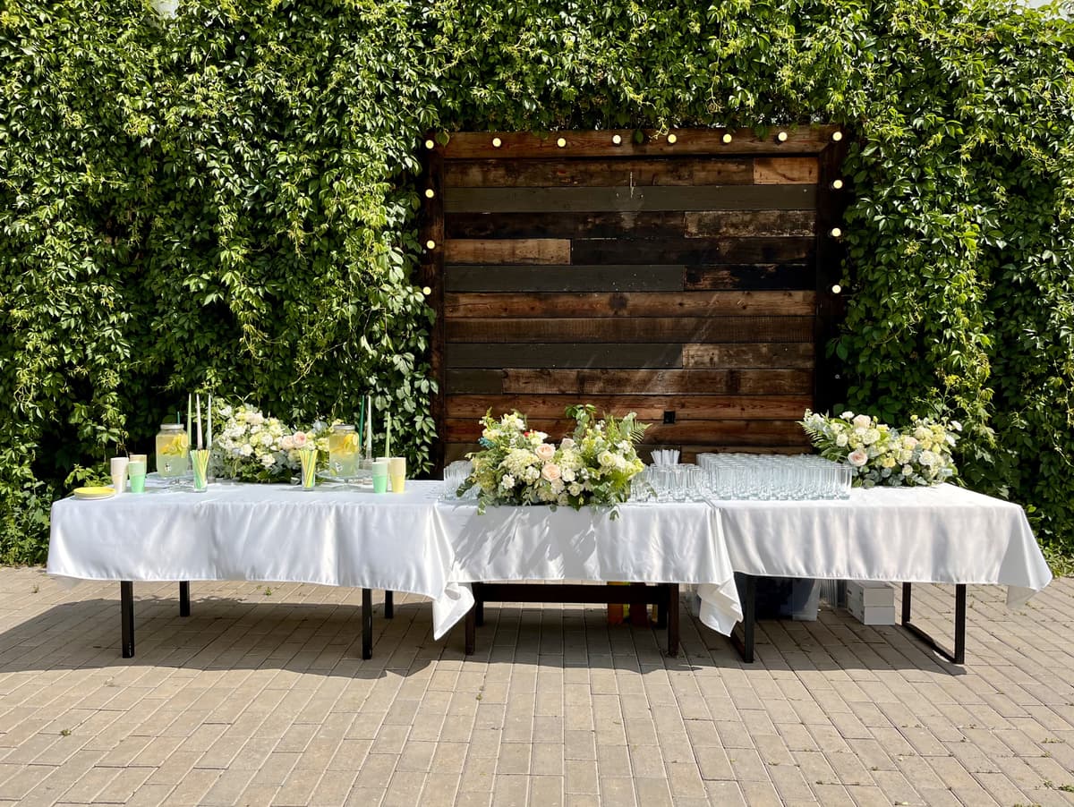 Цветочные композиции «vanila wedding»