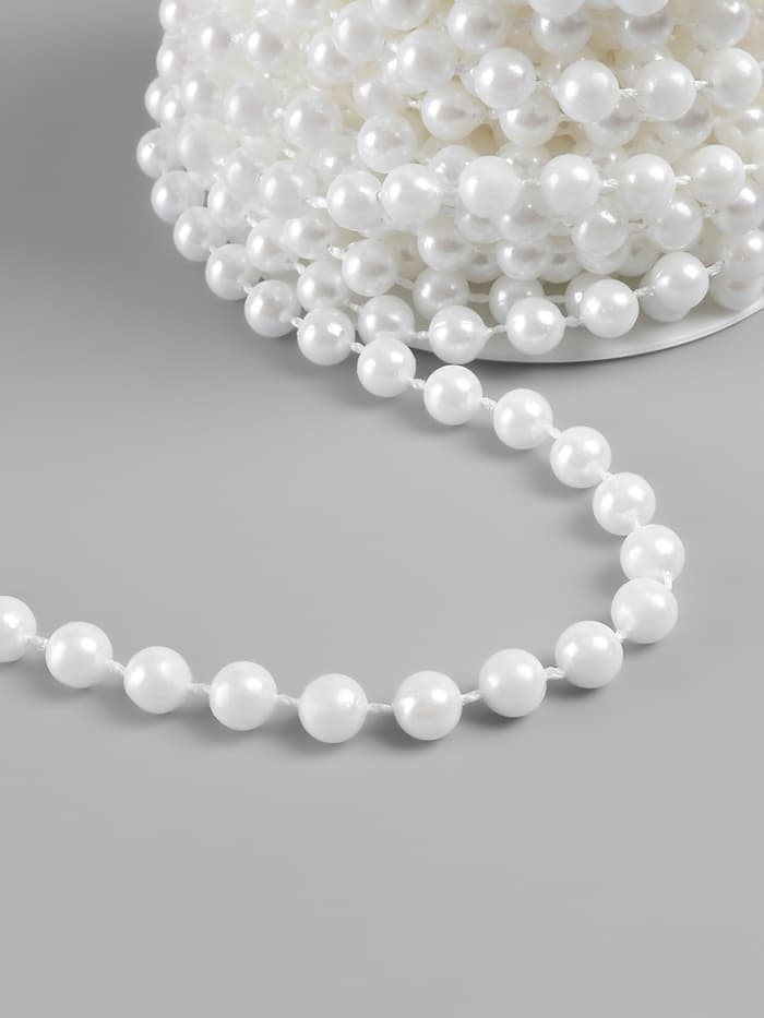 Упаковка жемчуг бусы 75 см