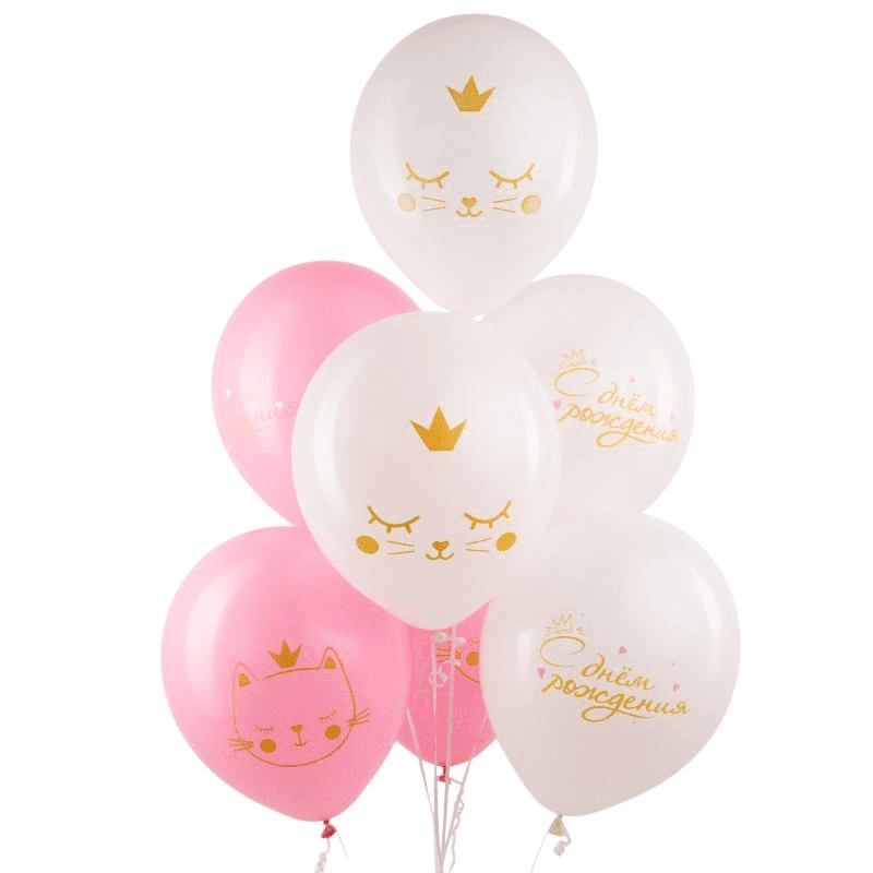 V 12/30 см Котенок принцесса, Ассорти Пастель