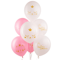 V 12/30 см Котенок принцесса, Ассорти Пастель