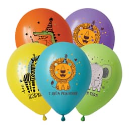 V 12 / 30 см СДР Животные Африки, Ассорти Пастель