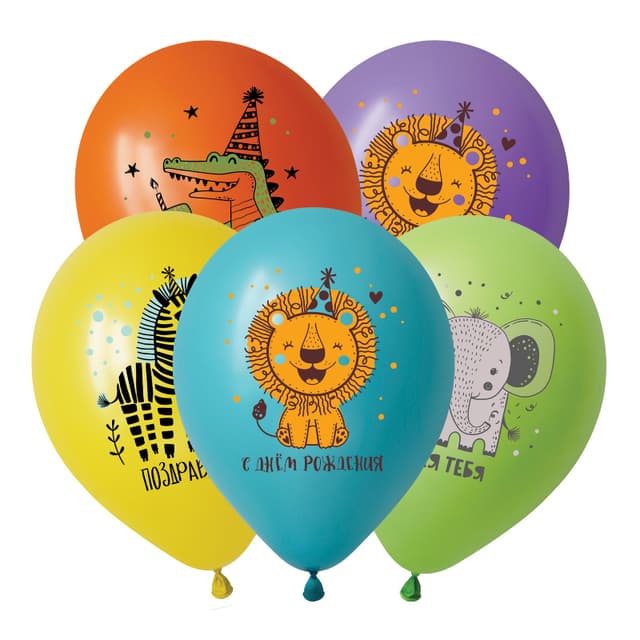 V 12 / 30 см СДР Животные Африки, Ассорти Пастель V 12 / 30 см СДР Животные Африки, Ассорти Пастель