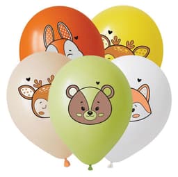 V 12 / 30 см Волшебный лес, животные, Ассорти Пастель