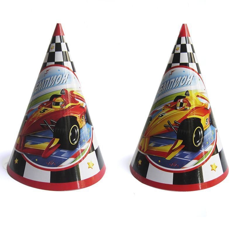 В Колпаки "Тачки" Чемпион / набор 6 шт. /