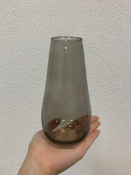 Ваза декоративная черная "Весна"