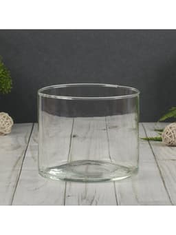 Ваза «Иберетта-100», 800 мл, 10×12 см, стекло, прозрачная
