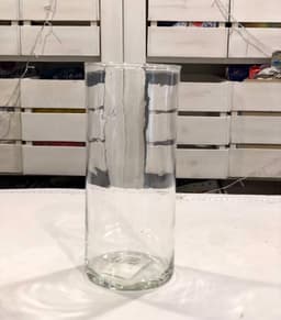 Вазон стеклянный 24,5*10,5