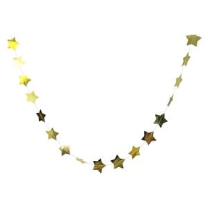 Y Подвеска Звезды 5см gold фольга 120см Y Подвеска Звезды 5см gold фольга 120см