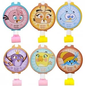 Язык-гудок  Angry Birds Stella 6шт Язык-гудок  Angry Birds Stella 6шт