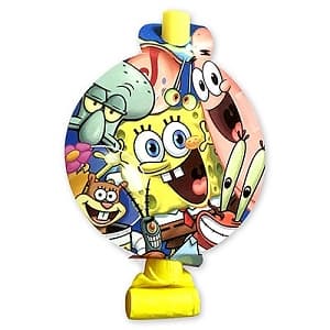 Язык-гудок с карт Губка Боб /8шт/