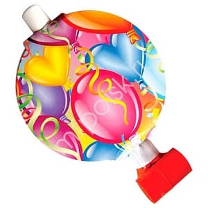 Язык-гудок с карт Праздничное настроение/6шт/ Язык-гудок с карт Праздничное настроение/6шт/