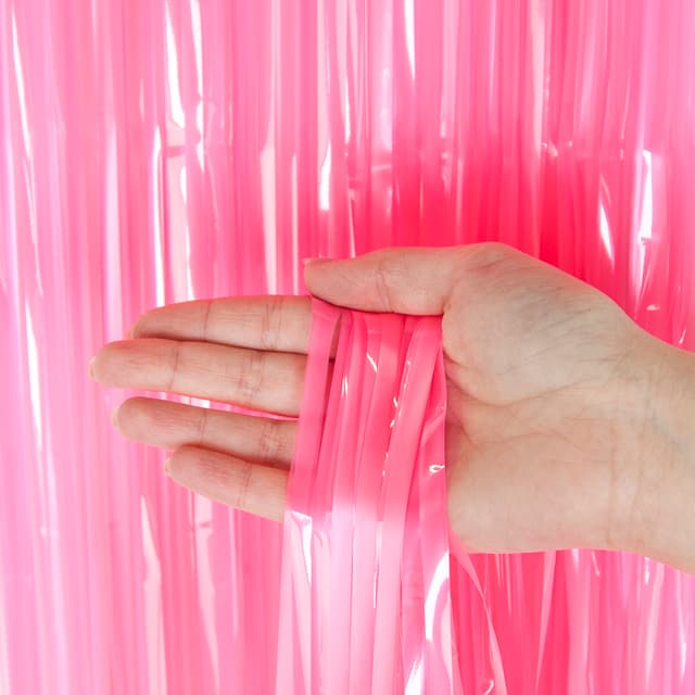 Занавес Дождик Сочный цвет, Розовый, 100*200 см, 1 шт. Занавес Дождик Сочный цвет, Розовый, 100*200 см, 1 шт.