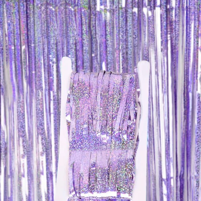 Занавес лазерный "Дождик" Лавандовый 2 м*1 м Занавес лазерный "Дождик" Лавандовый 2 м*1 м