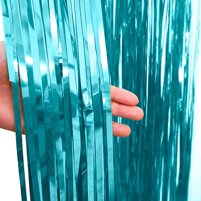 Занавес матовый Дождик Морская волна Занавес матовый Дождик Морская волна