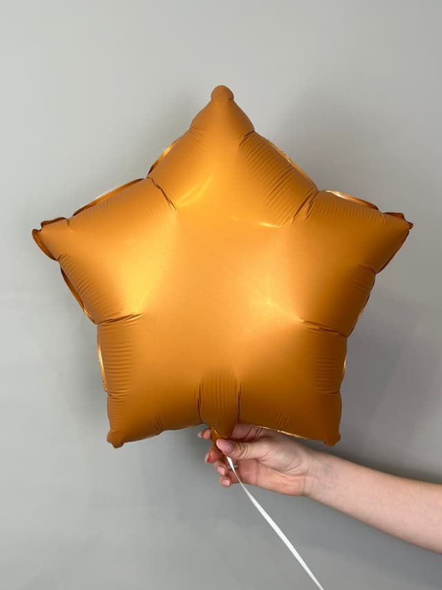 Звезды карамель сатин 45 см Звезды карамель сатин 45 см