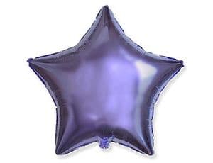 Звезды металлик 45 см фиолетовые / fm Звезды металлик 45 см фиолетовые / fm
