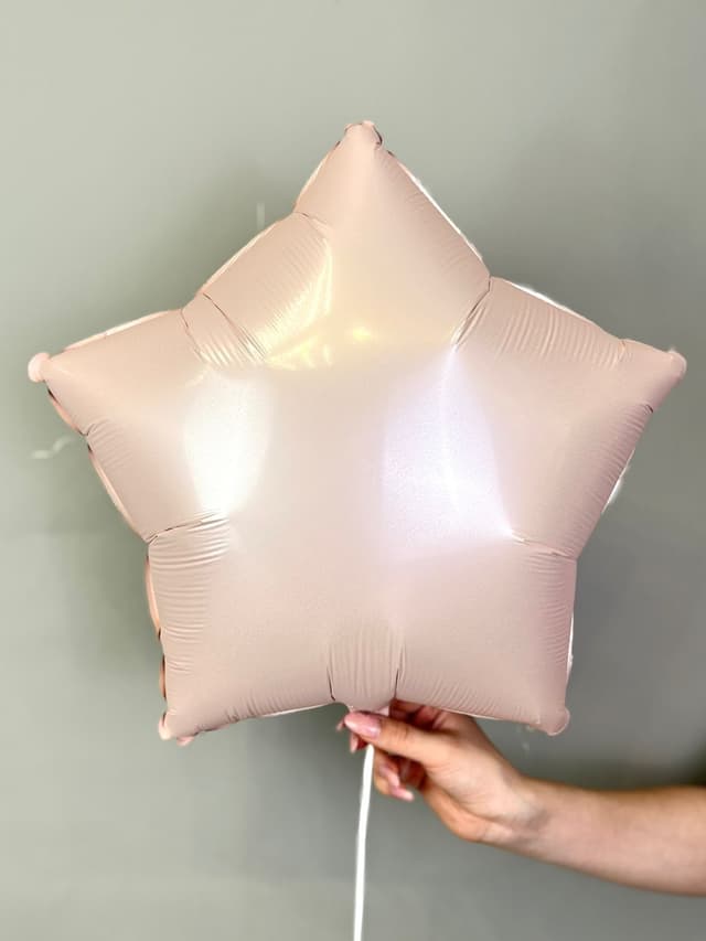 Звезды сатин 45 см розовые pink Звезды сатин 45 см розовые pink