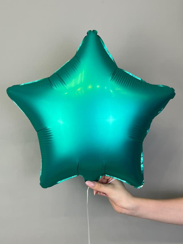 Звезды сатин 45 см зеленые jade Звезды сатин 45 см зеленые jade